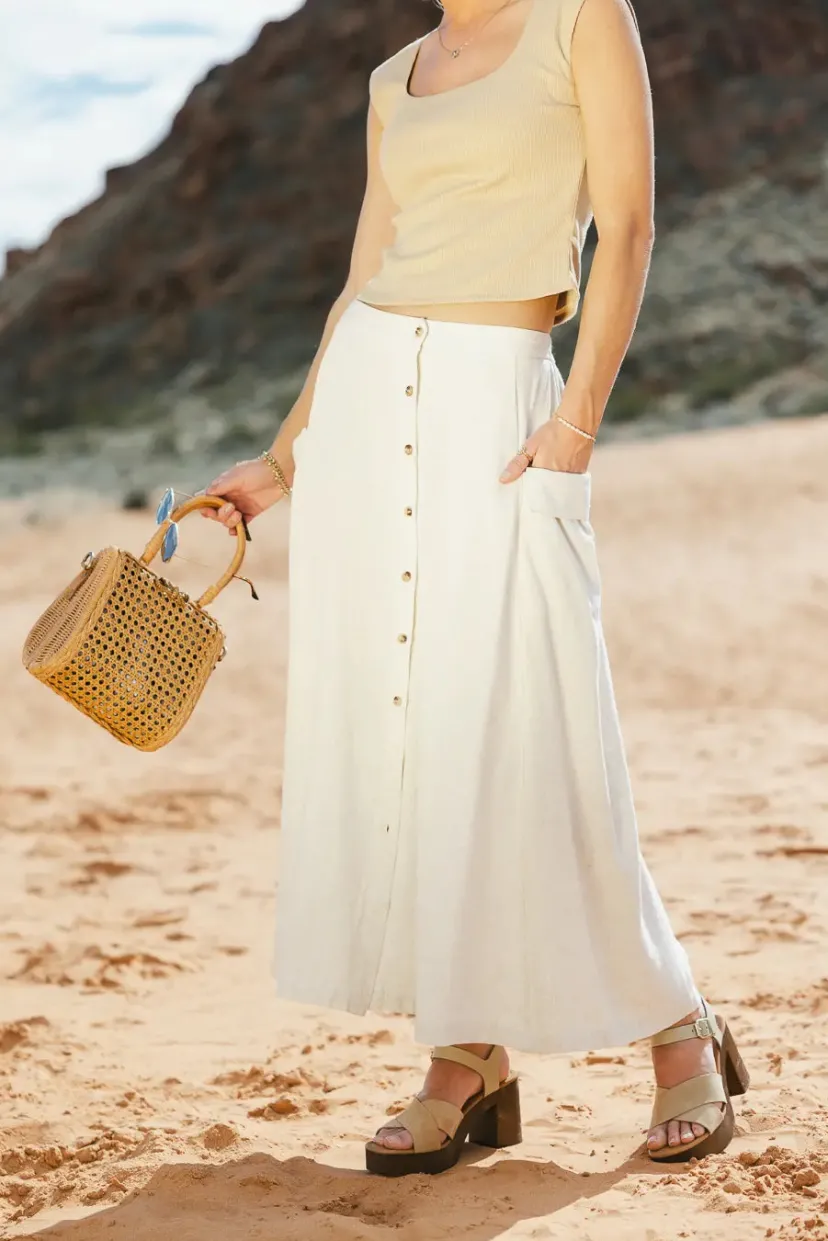 Skirts | All Bottoms>Bohme Adelaide Midi Skirt