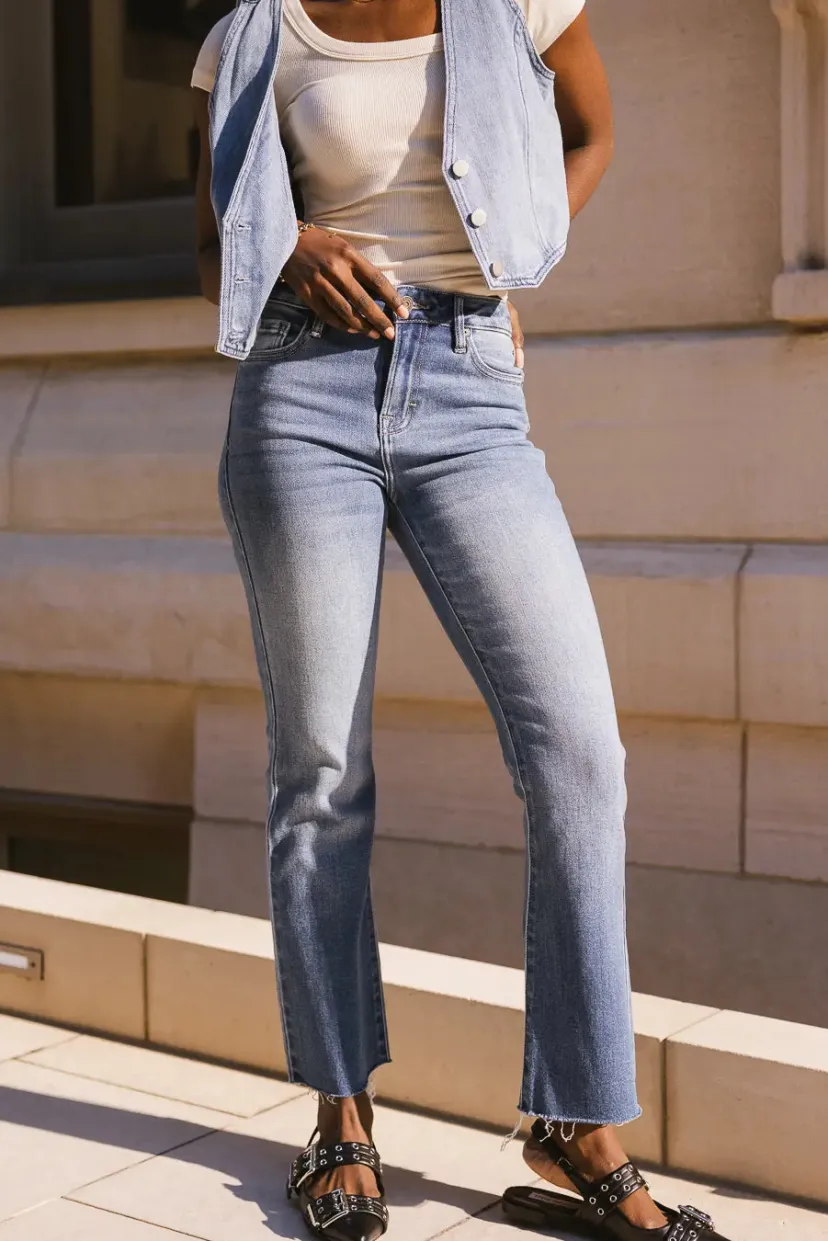 Denim | All Bottoms>Bohme Allegra Cropped Bootcut Jeans - FINAL SALE