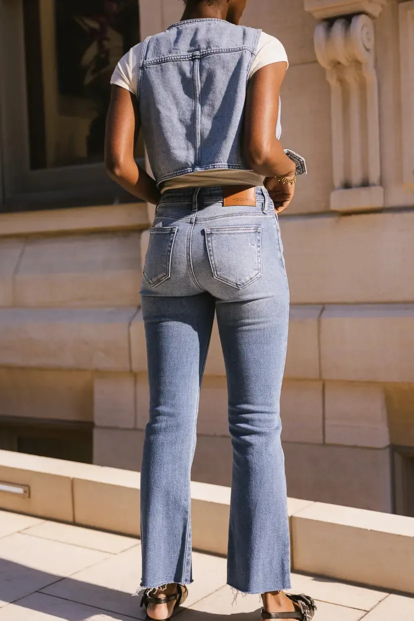 Denim | All Bottoms>Bohme Allegra Cropped Bootcut Jeans - FINAL SALE