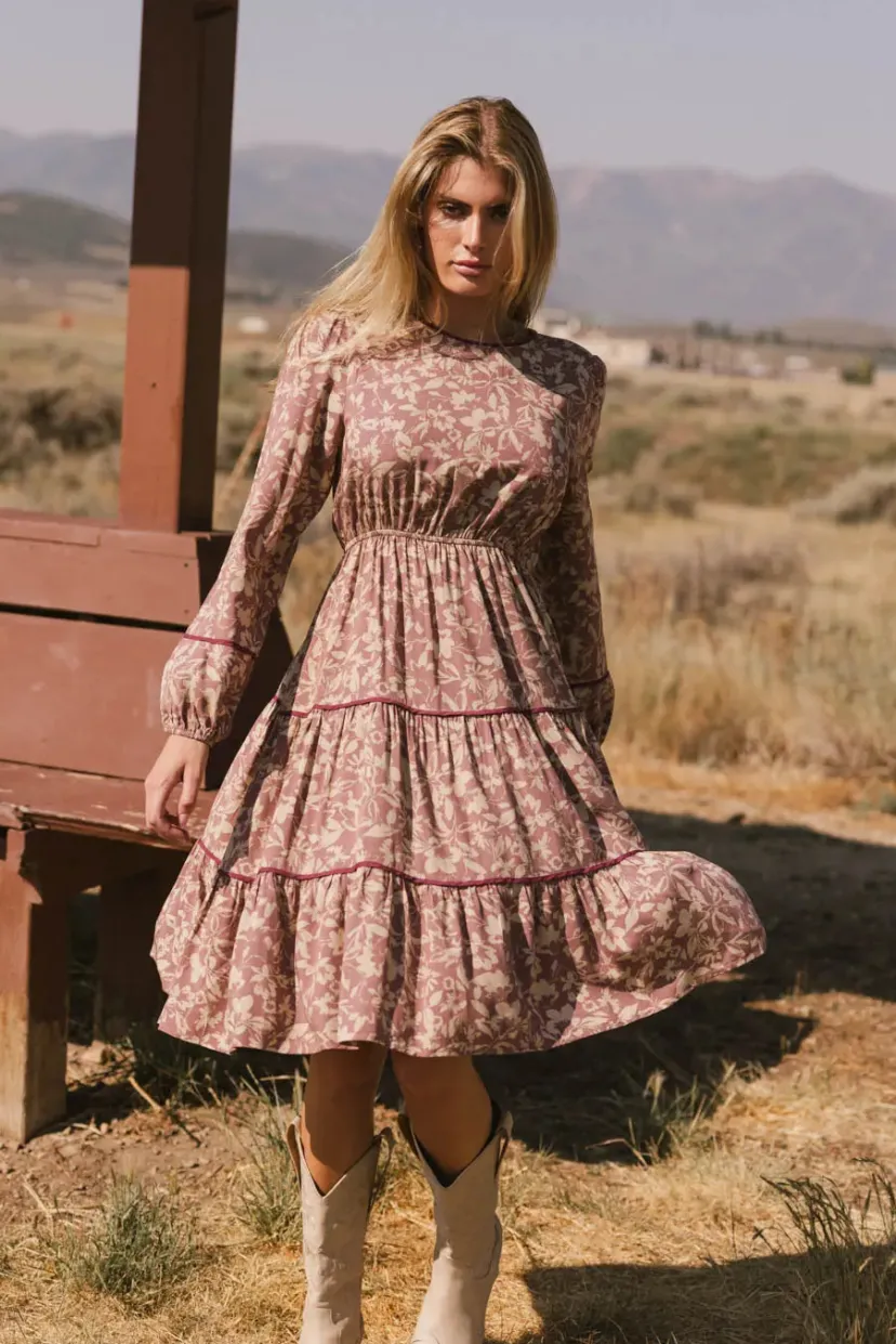 Dresses | Midi Dresses>Bohme Arabella Floral Midi Dress