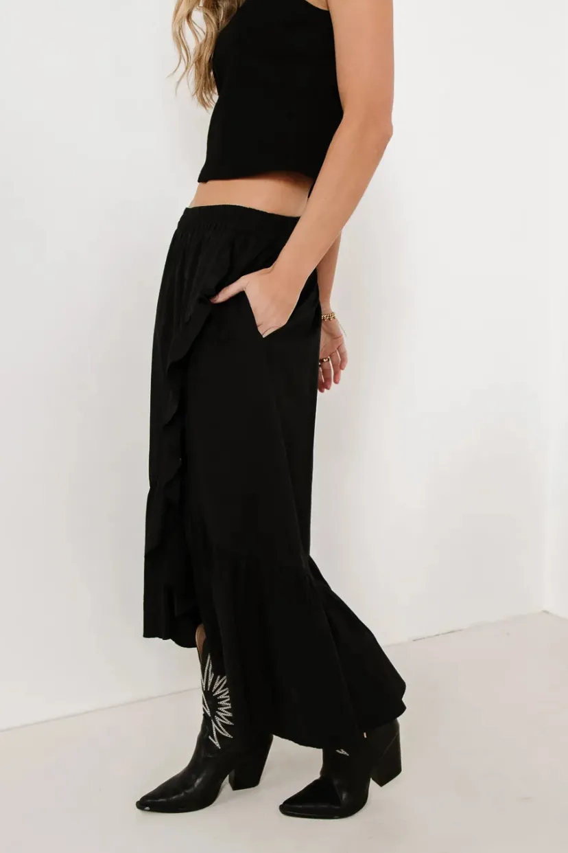 Skirts | All Bottoms>Bohme Arabella Maxi Skirt in Black