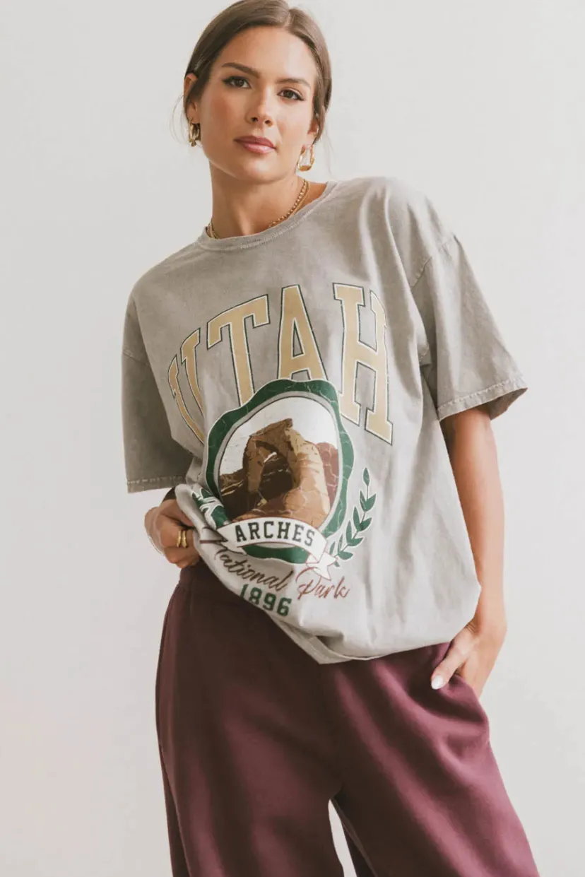 Tops>Bohme Arches Graphic Crewneck