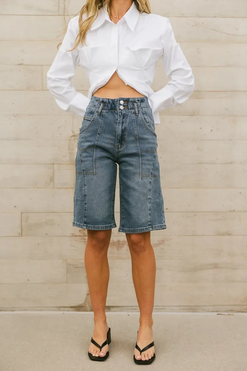 Denim | Shorts>Bohme Ashtyn Denim Bermudas - FINAL SALE