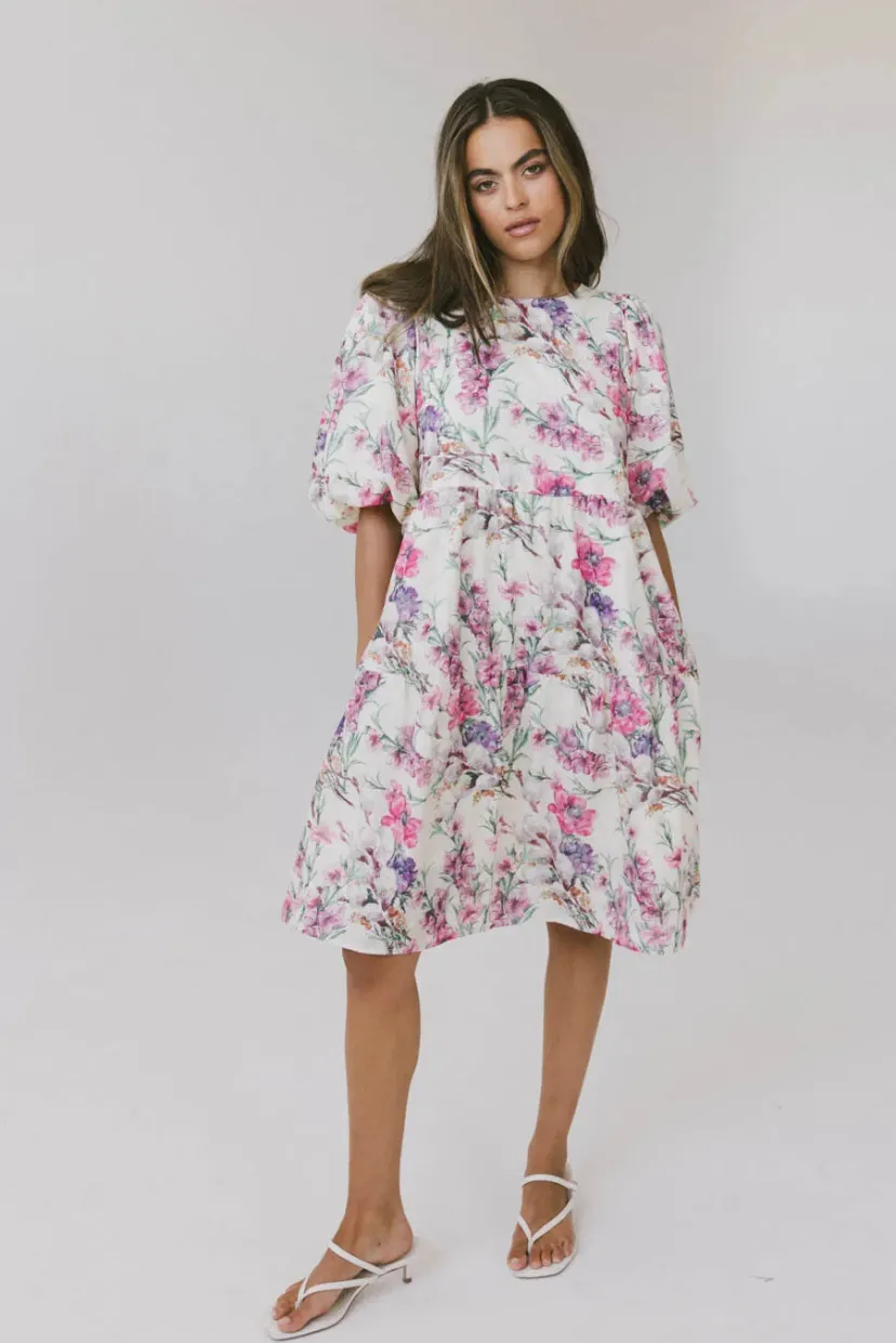 Dresses | Mini Dresses>Bohme Aurora Floral Babydoll Dress