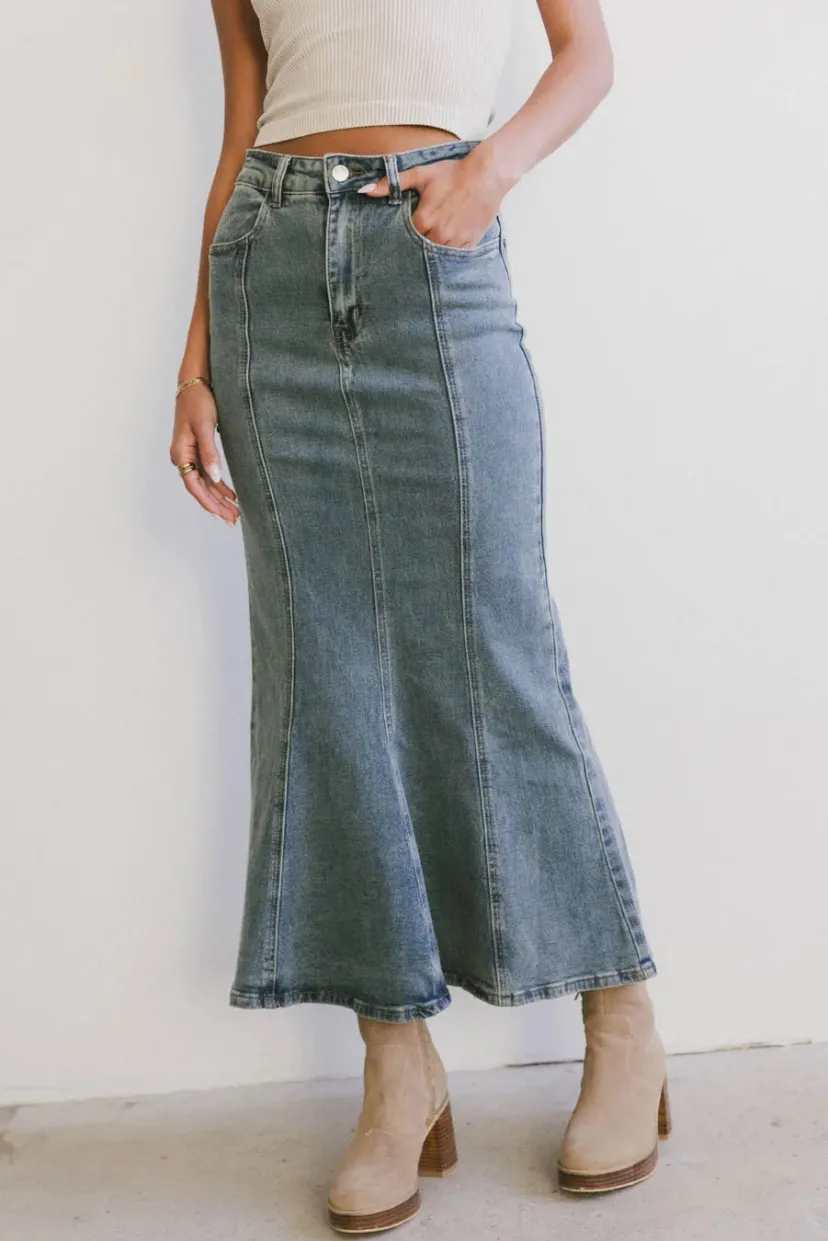 Skirts | All Bottoms>Bohme Azzy Denim Mermaid Skirt