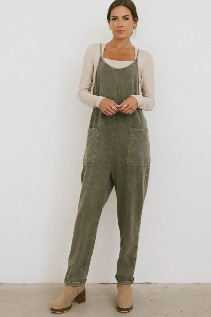 Dresses>Bohme Bram Overalls in Olive