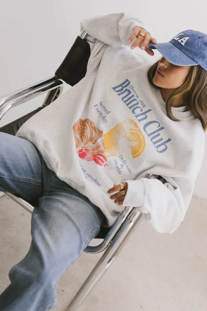 Tops>Bohme Brunch Club Crewneck