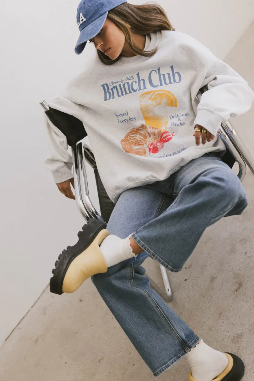 Tops>Bohme Brunch Club Crewneck