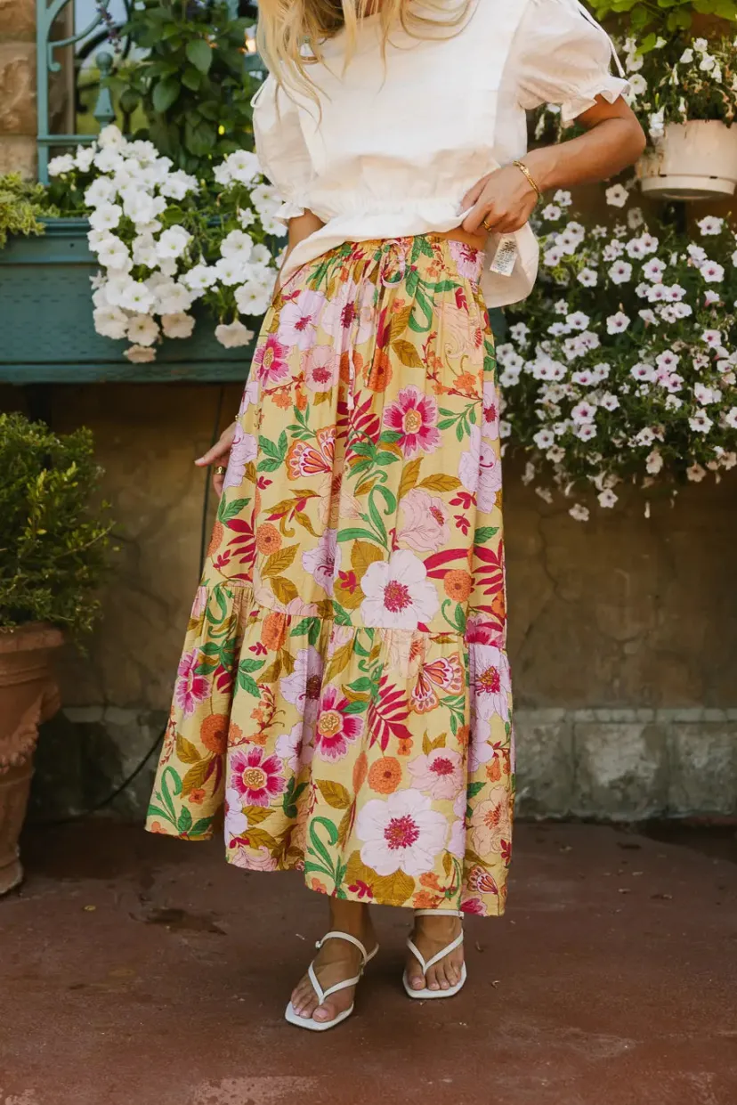 Skirts | All Bottoms>Bohme Cecily Floral Skirt