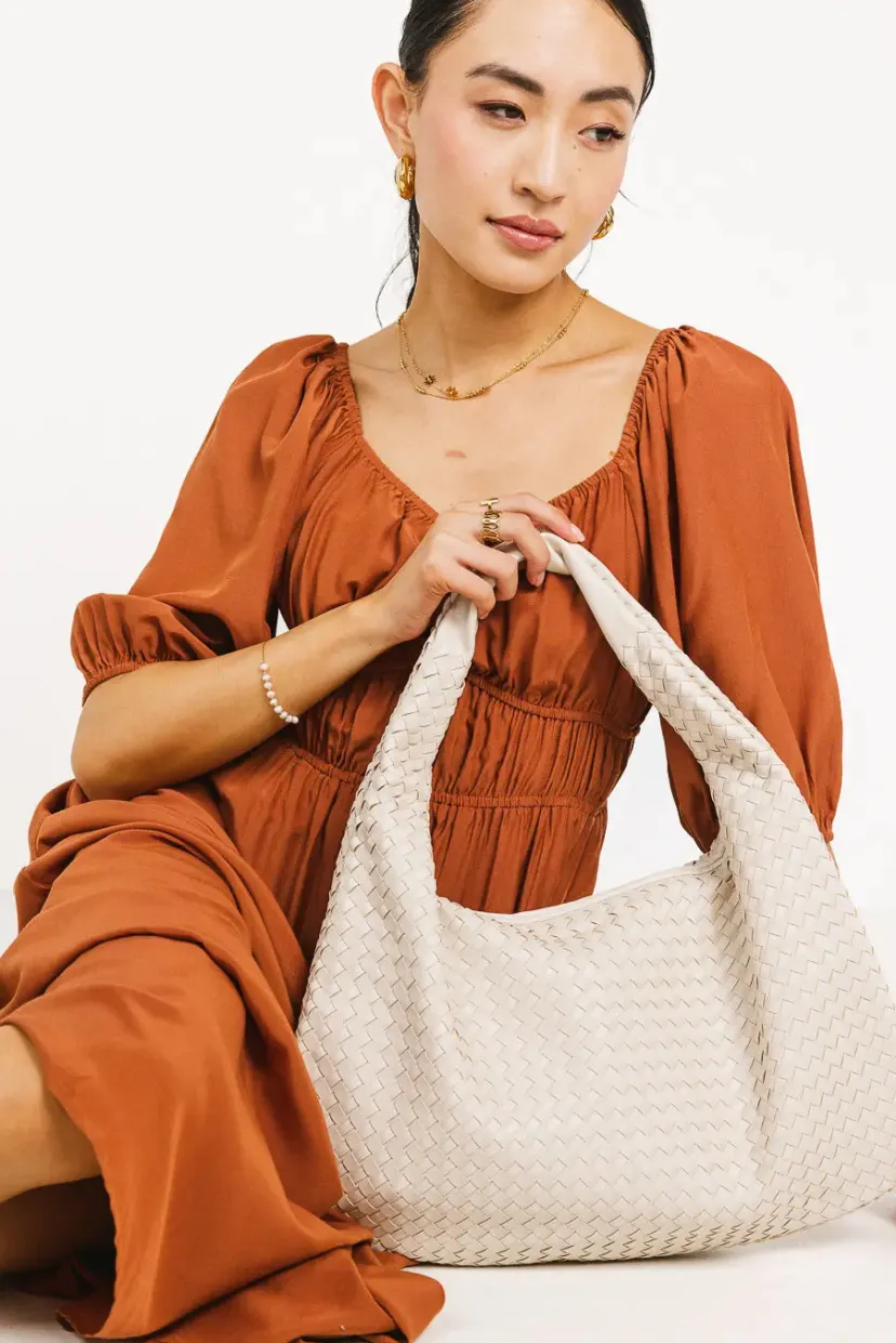 Bags>Bohme Cercee Hobo Bag in Cream