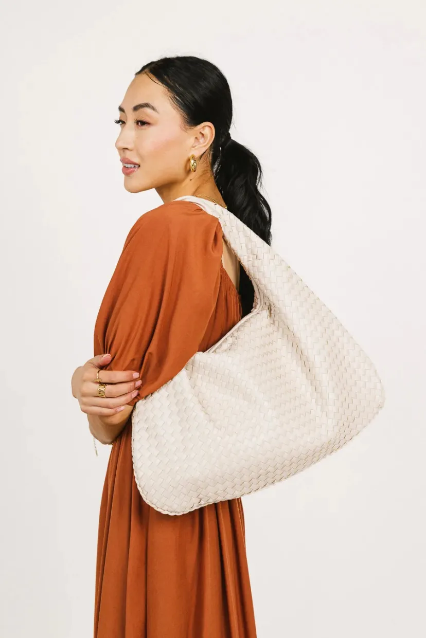 Bags>Bohme Cercee Hobo Bag in Cream