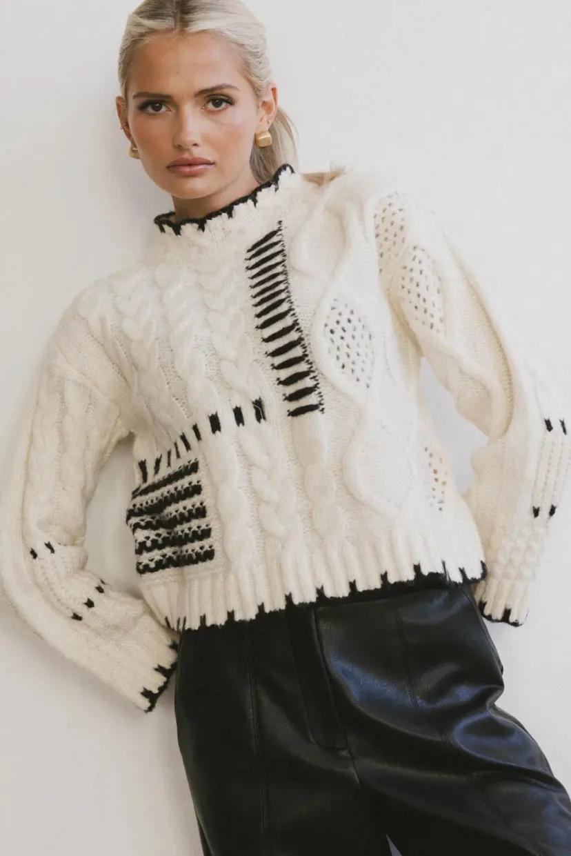 Tops | Sweaters>Bohme Cloe Cable Knit Sweater