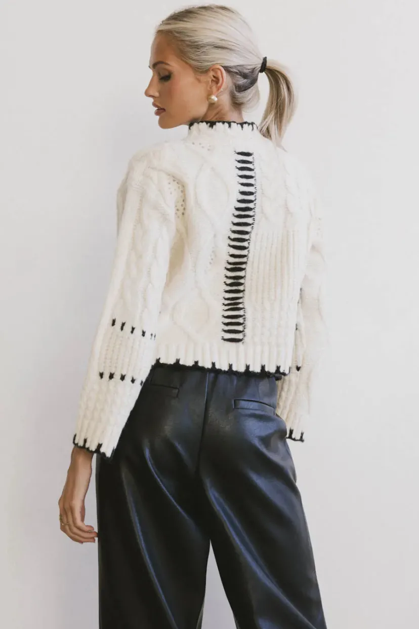 Tops | Sweaters>Bohme Cloe Cable Knit Sweater