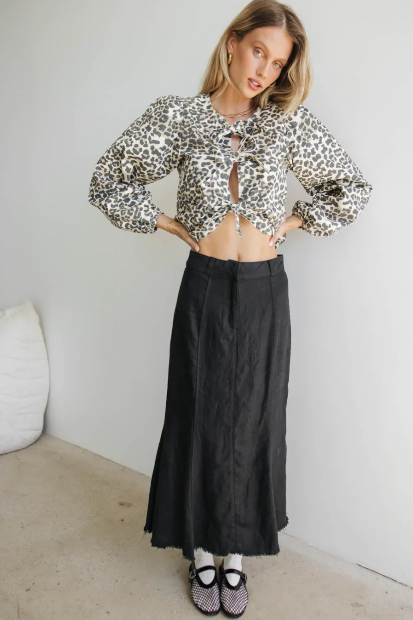 Skirts | All Bottoms>Bohme Dae Maxi Skirt in Black