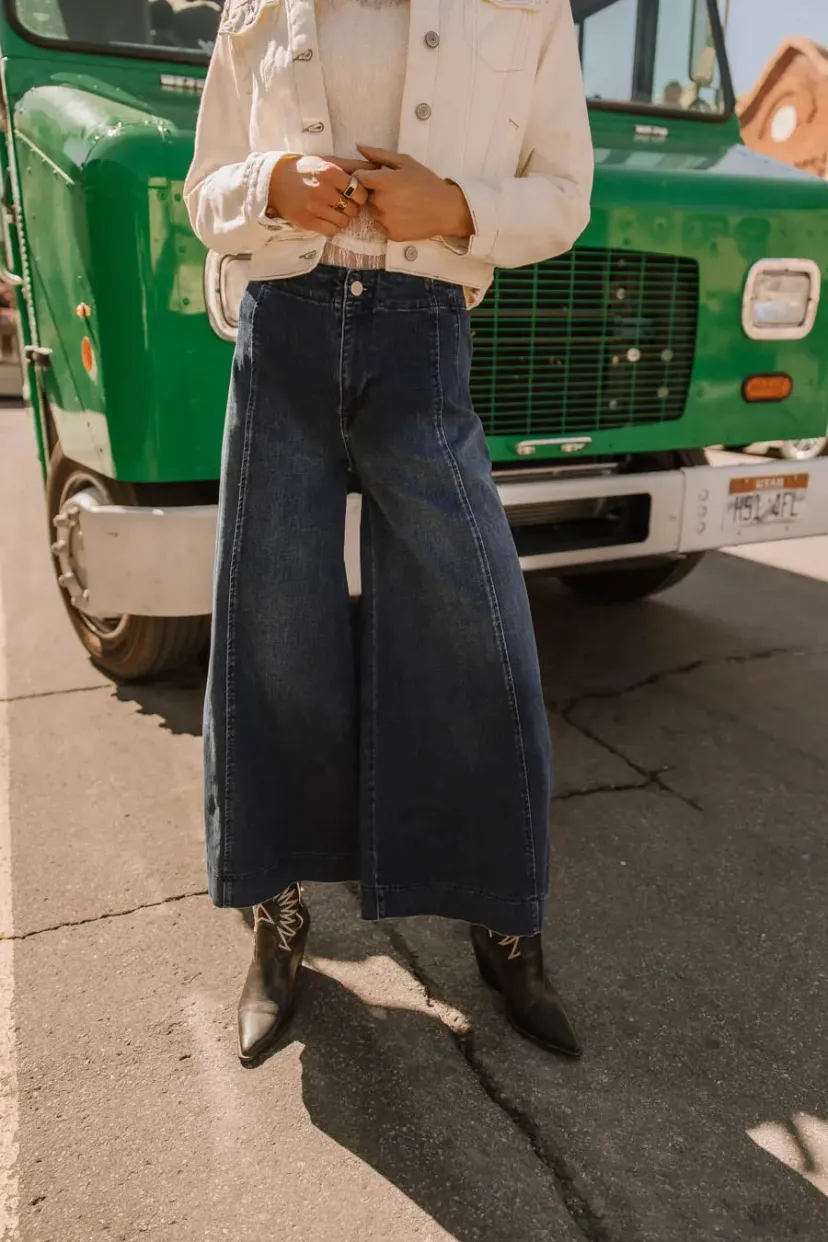 Denim | All Bottoms>Bohme Darla Wide Leg Jeans