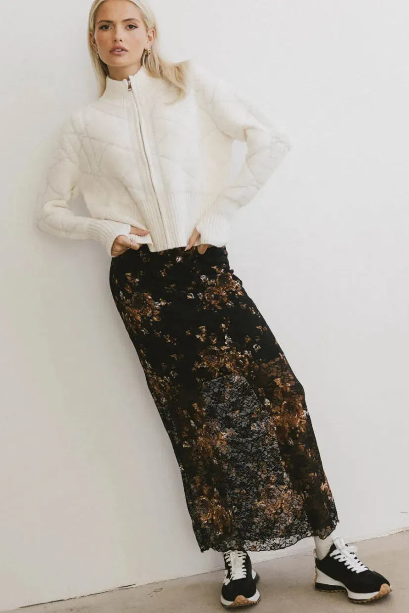 Skirts | All Bottoms>Bohme Davina Floral Lace Skirt