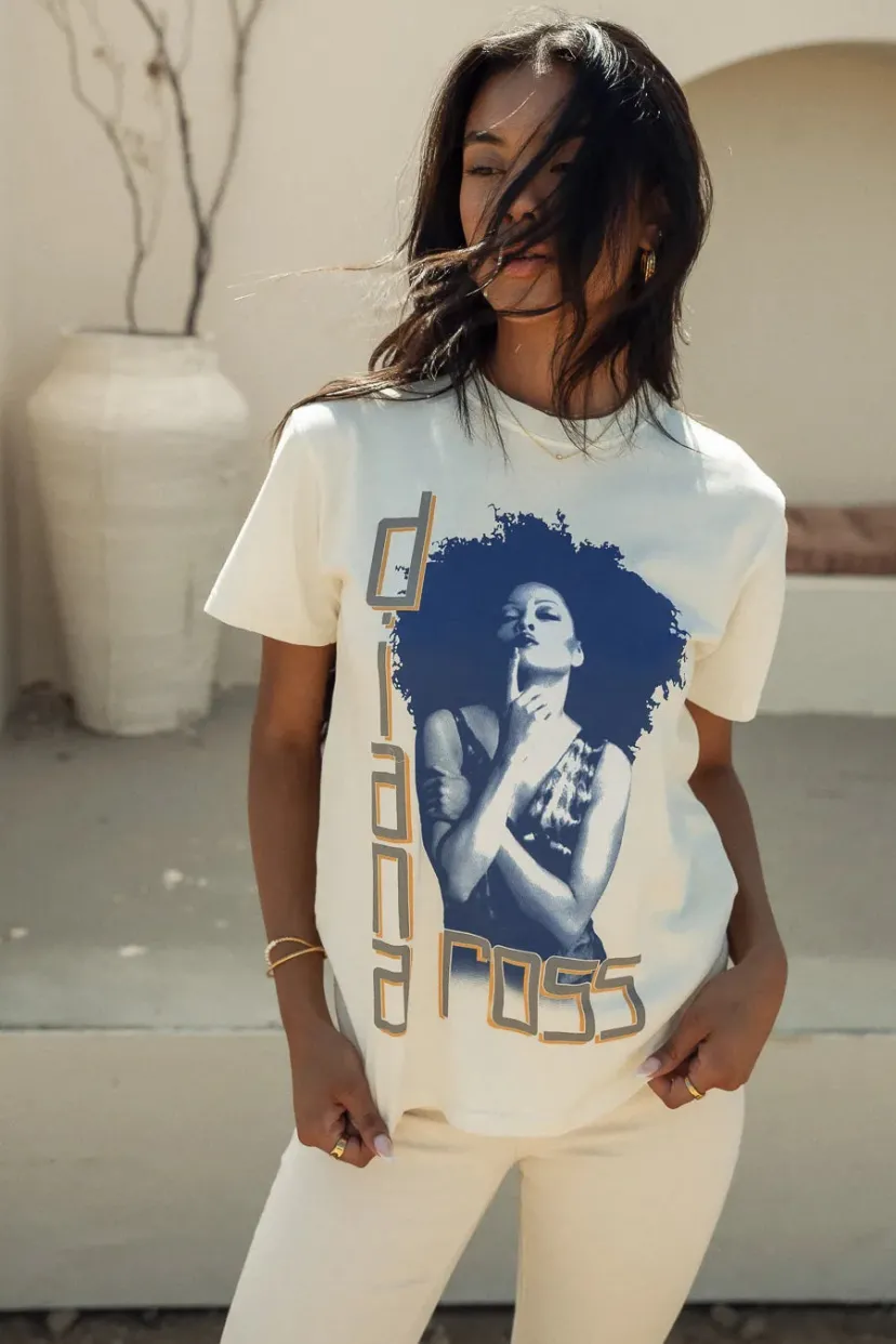 Tops | Tees & Tanks>Bohme Diana Ross Graphic Tee - FINAL SALE