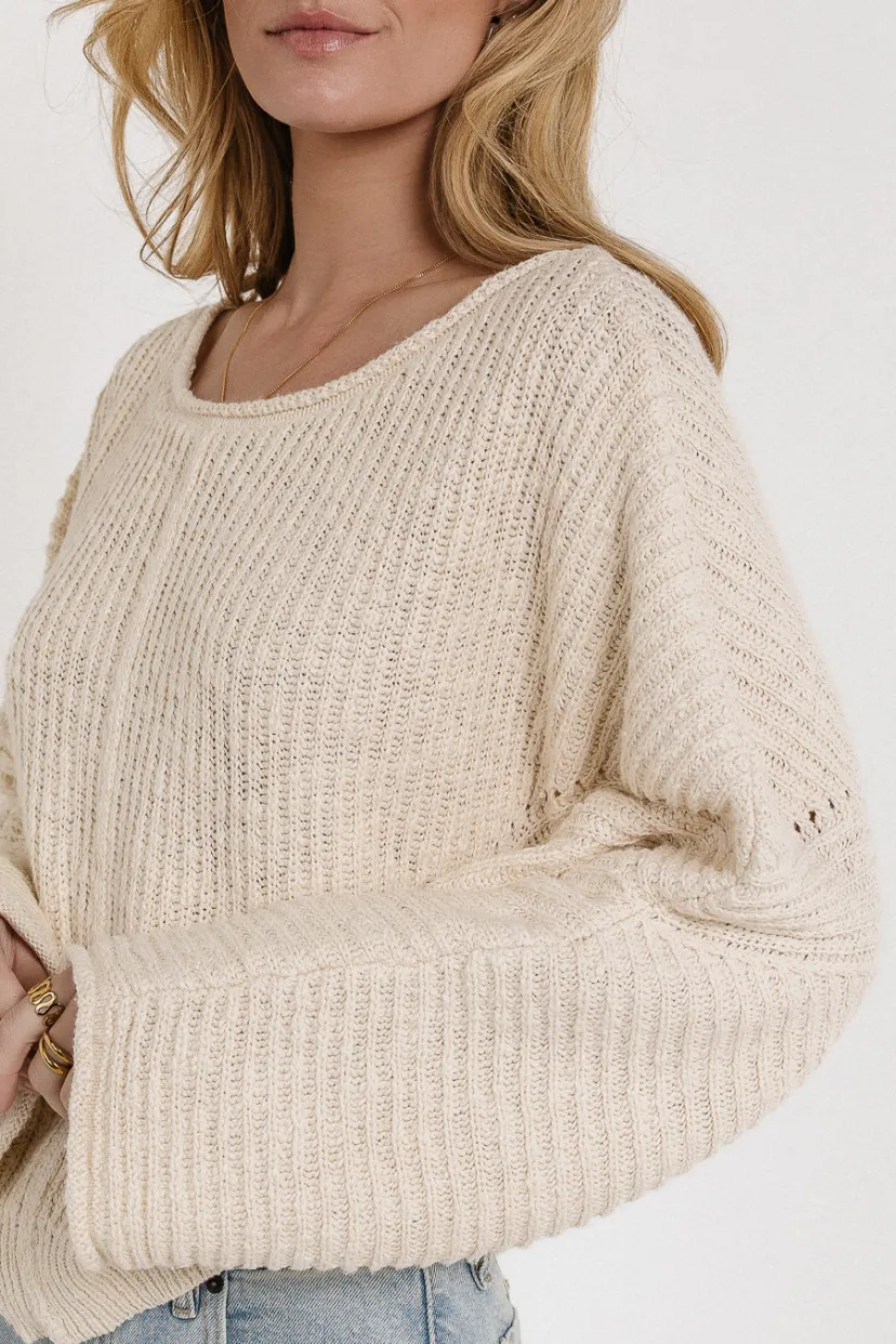 Tops>Bohme Dori Sweater in Natural