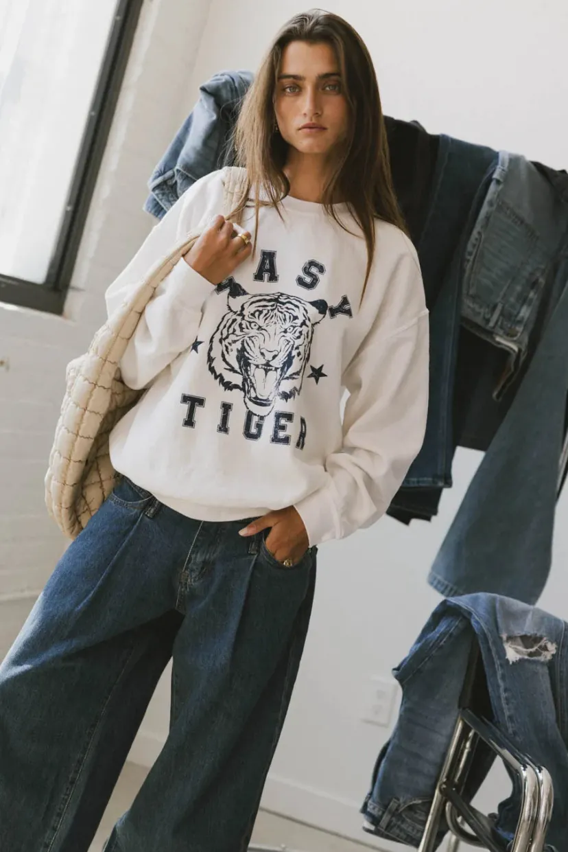 Tops | Sweaters>Bohme Easy Tiger Crew Neck