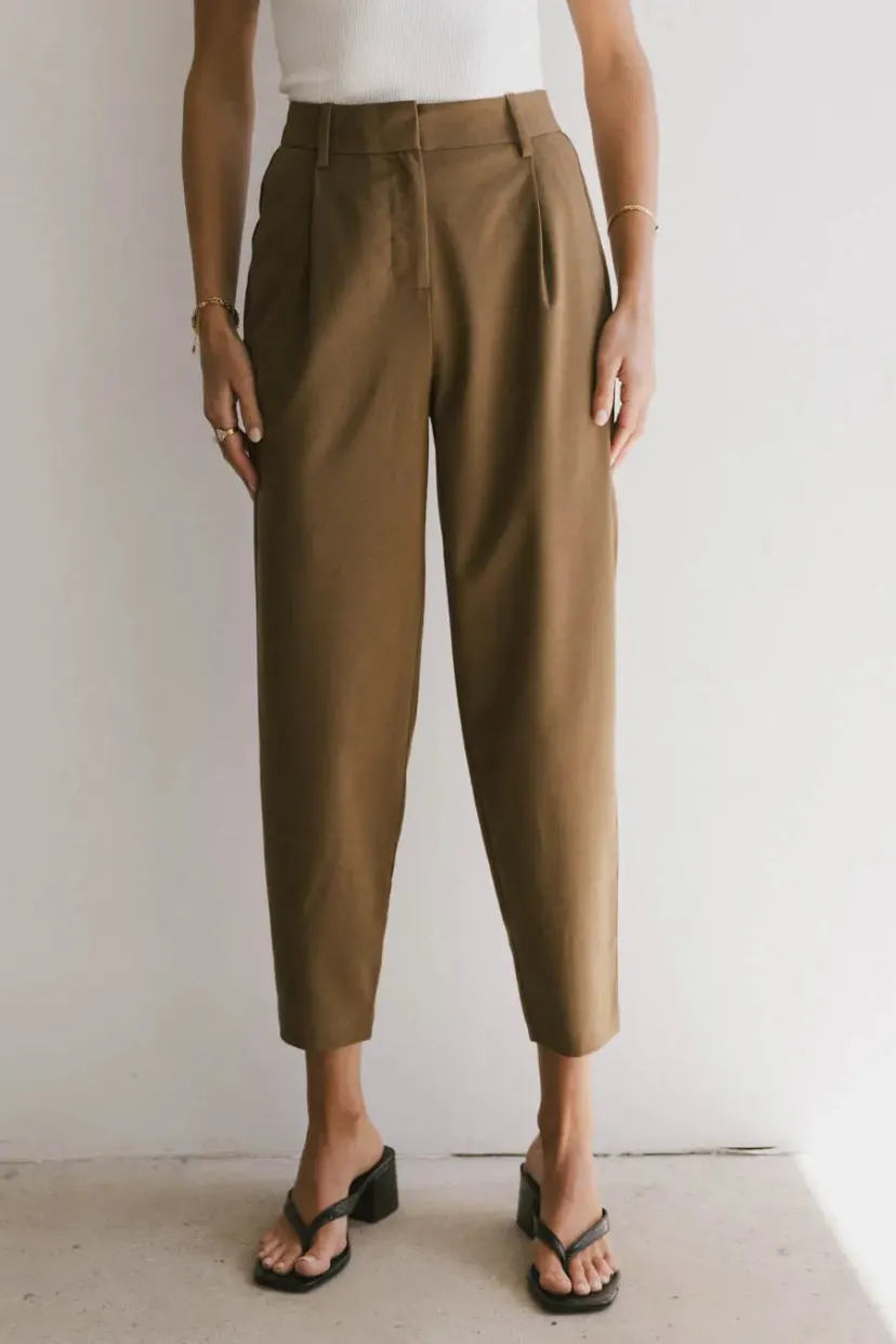 Pants | All Bottoms>Bohme Frank and Oak Amelia Balloon Pant in Brown