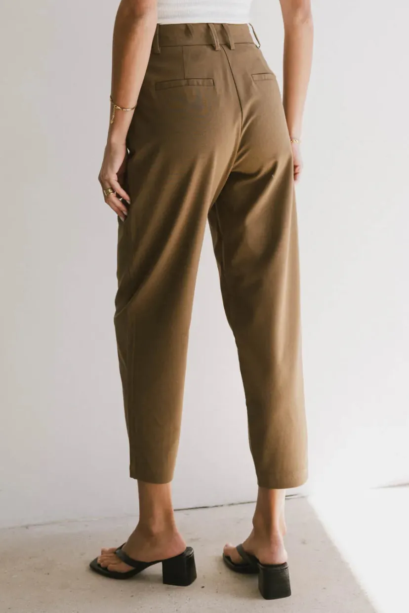 Pants | All Bottoms>Bohme Frank and Oak Amelia Balloon Pant in Brown