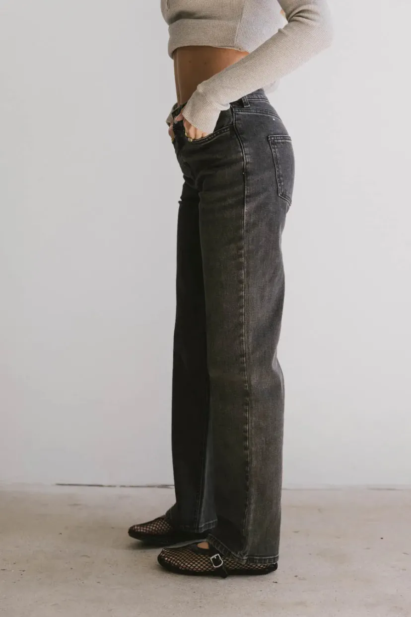 Denim | All Bottoms>Bohme Frank and Oak Courtney Loose Fit Denim in Black