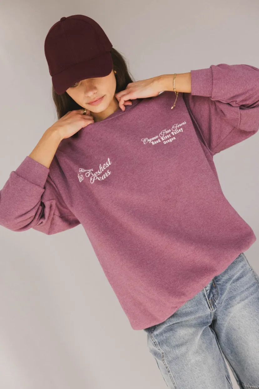 Tops | Sweaters>Bohme Freshest Pears Crewneck