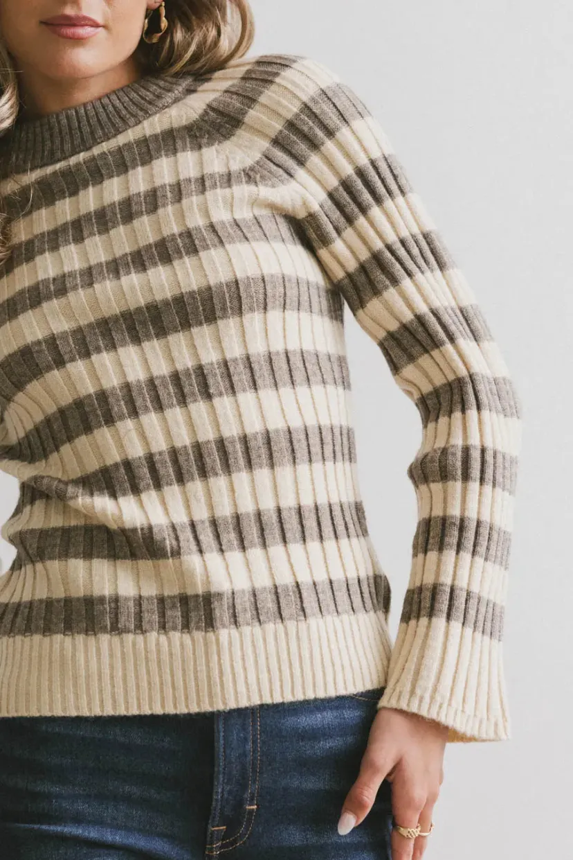 Tops | Sweaters>Bohme Galon Ribbed Sweater