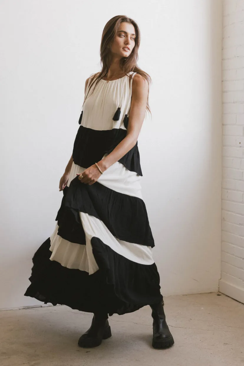 Dresses | Maxi Dresses>Bohme Gemma Tiered Maxi Dress