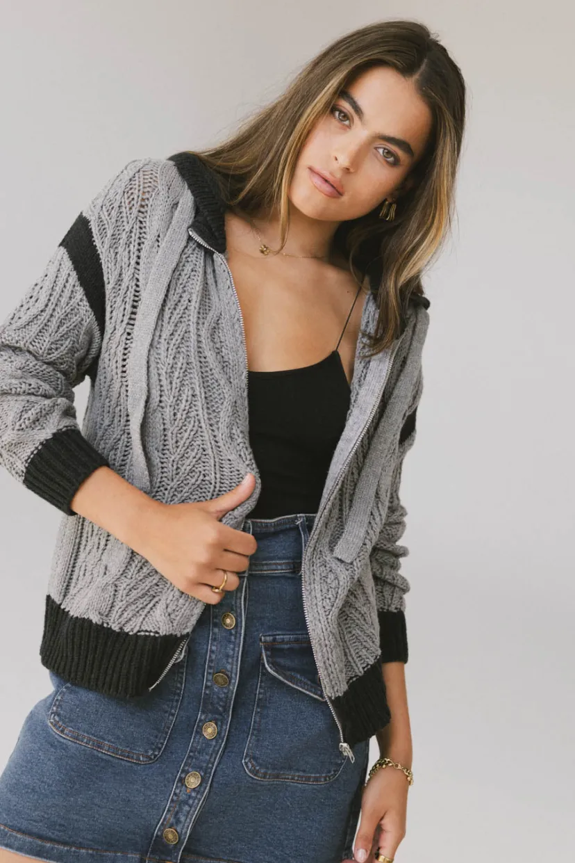 Jackets | Sweaters>Bohme Giselle Zip Up Sweater