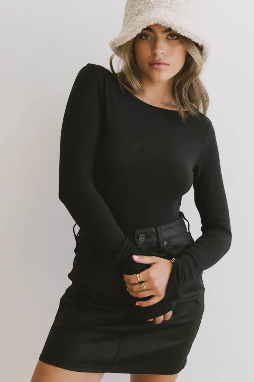 Tops>Bohme Graham Basic Top in Black