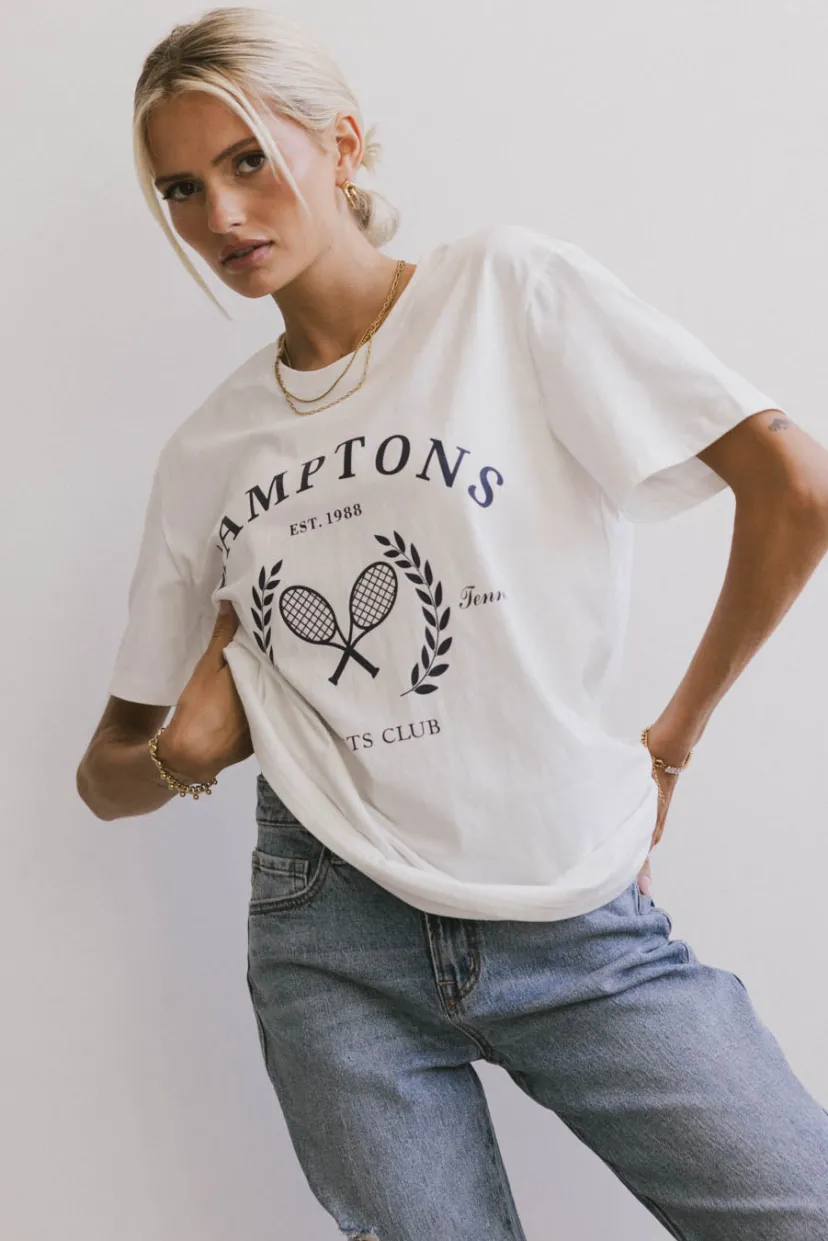 Tops | Tees & Tanks>Bohme Hamptons Sports Graphic Tee