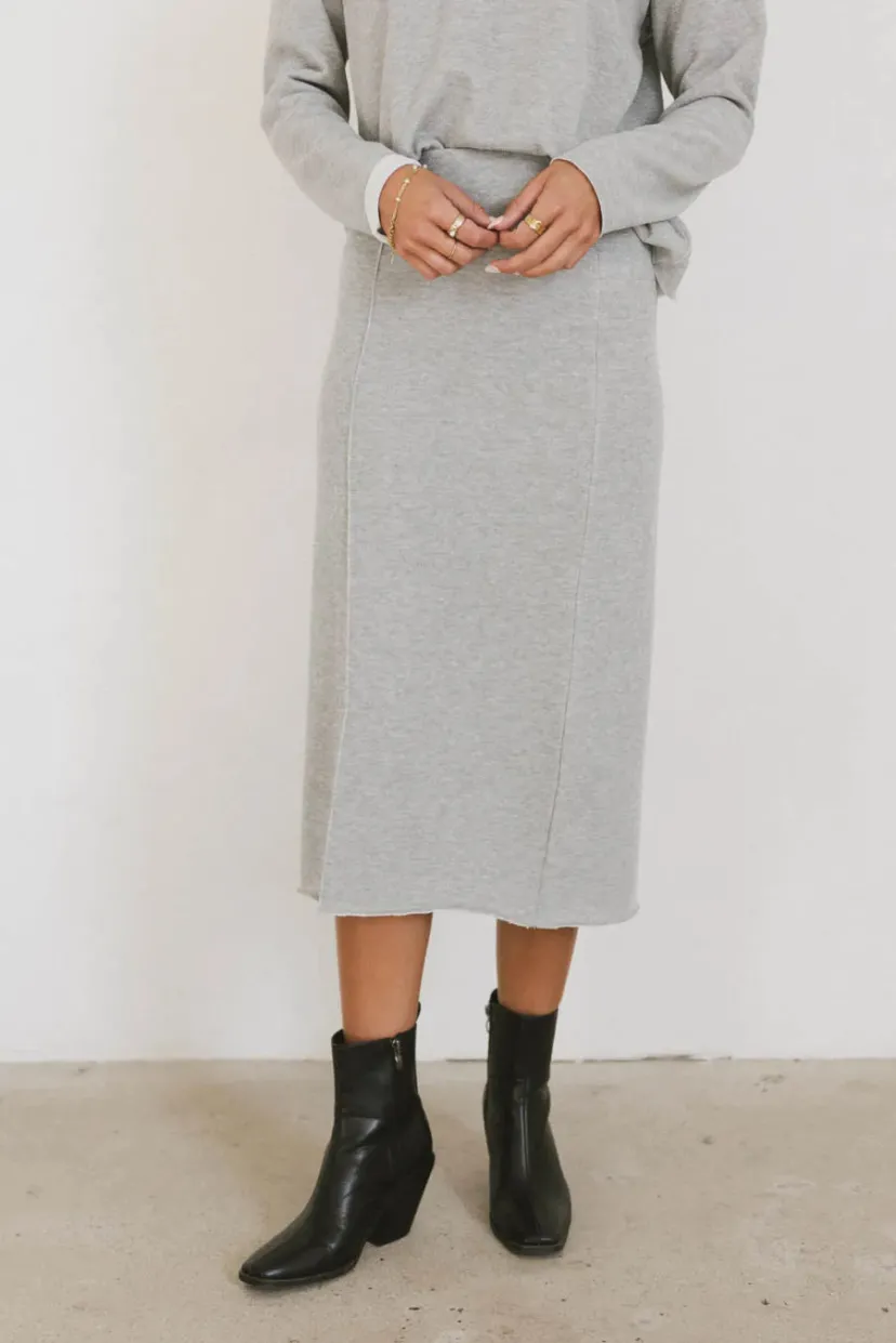 Sets | Skirts>Bohme Harden Midi Skirt in Grey