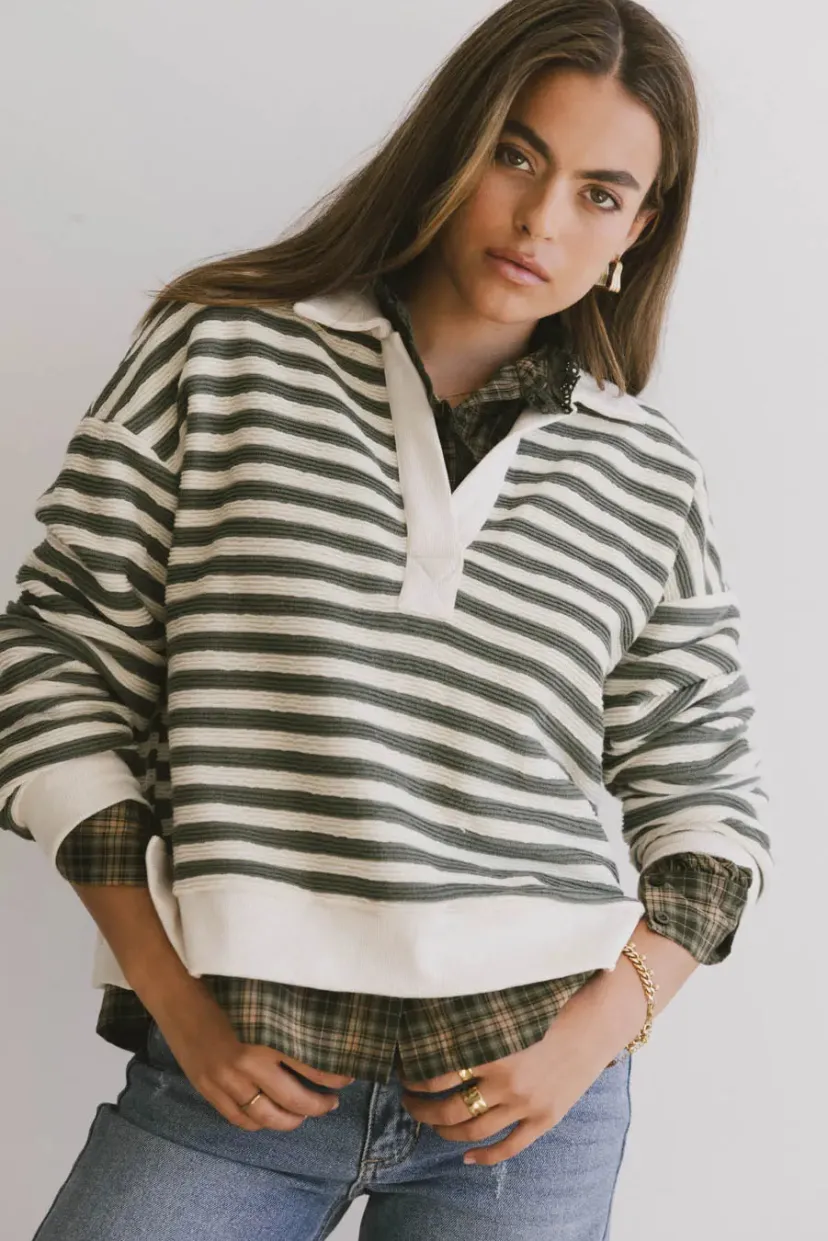 Tops>Bohme Harlen Striped Top