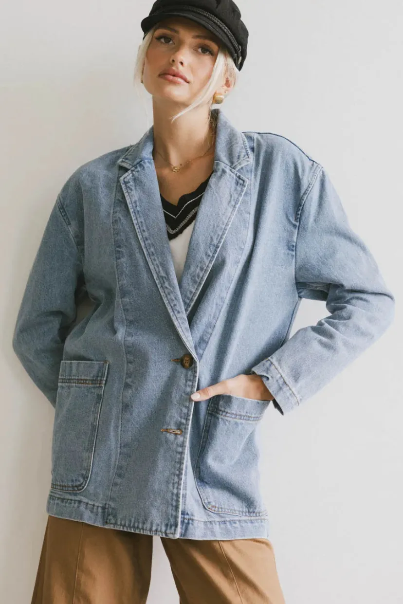 Tops | Jackets>Bohme Hesper Denim Blazer