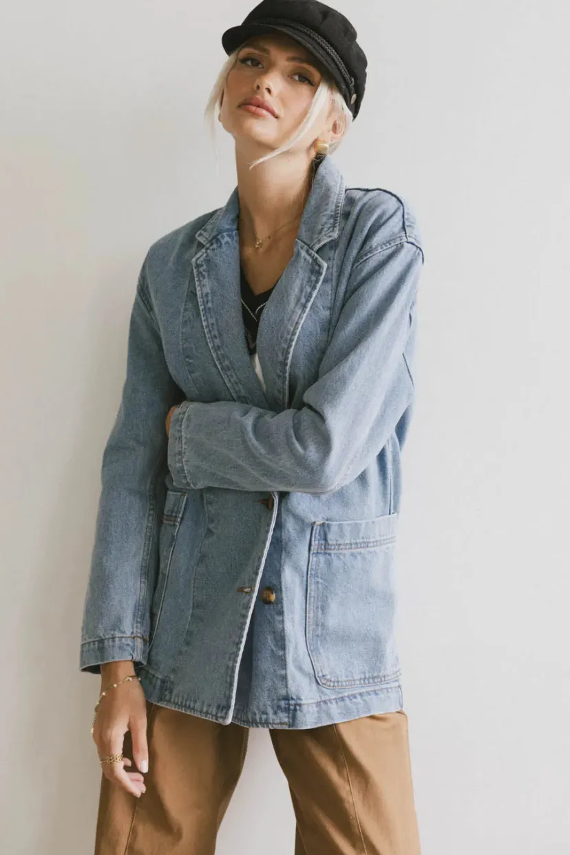 Tops | Jackets>Bohme Hesper Denim Blazer