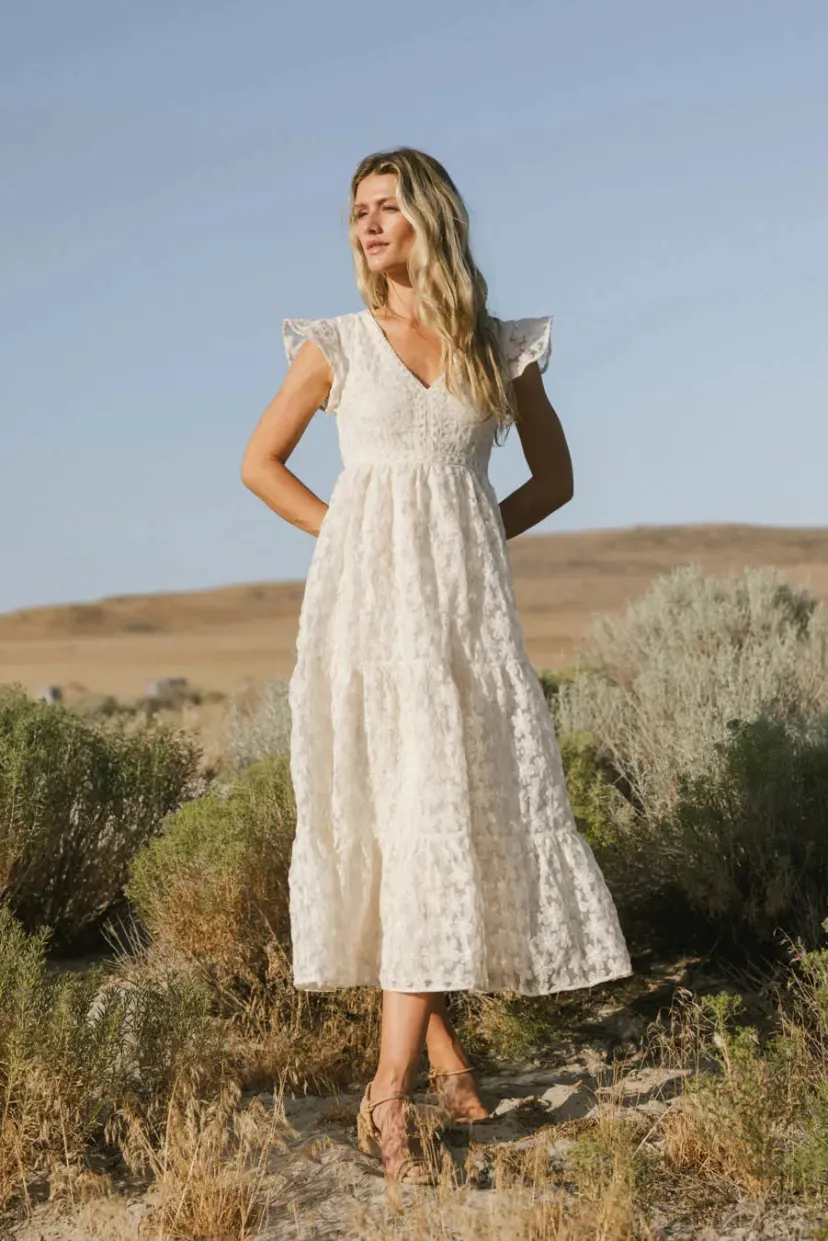 Dresses>Bohme Isn't It Lovely Dress in Cream