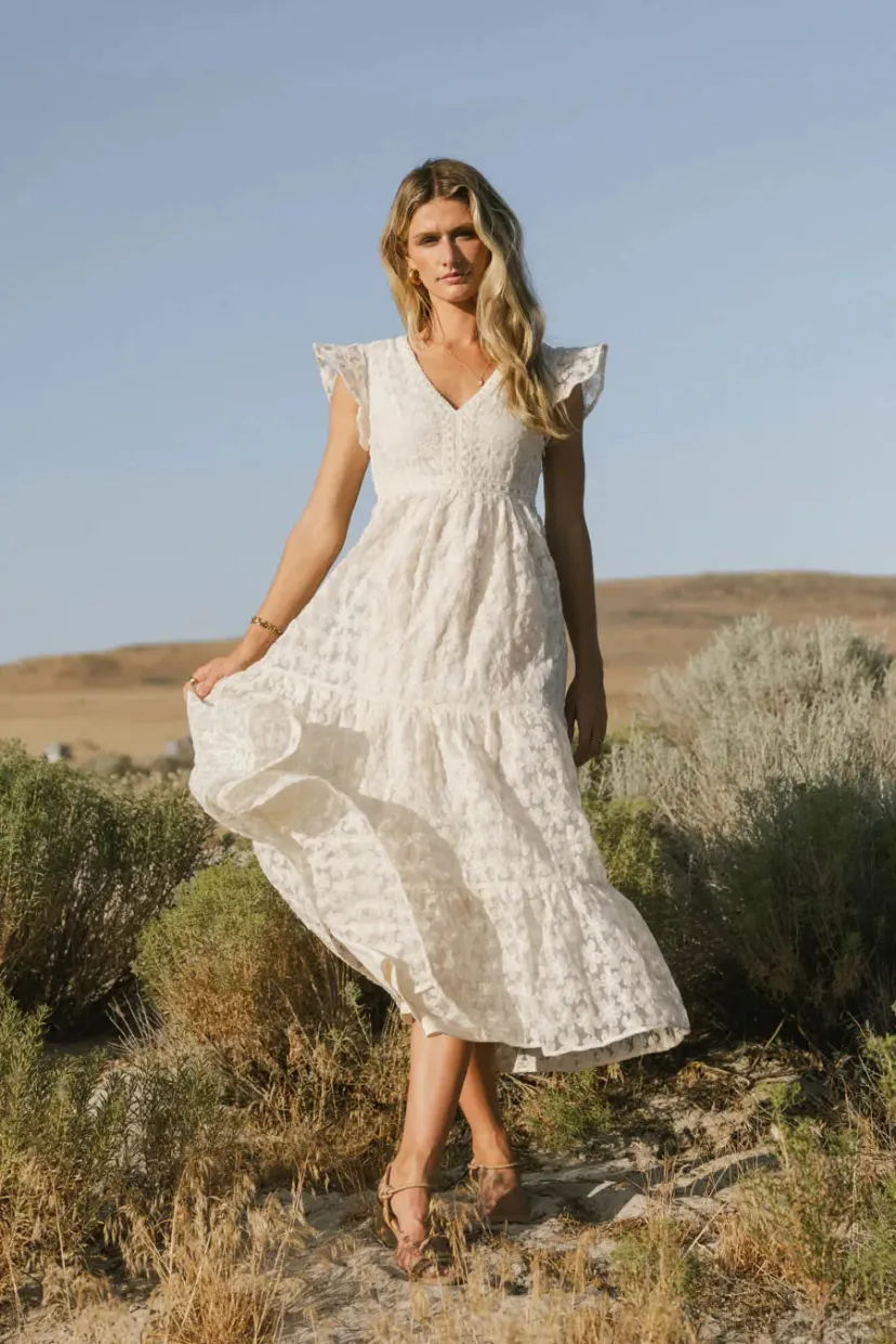 Dresses>Bohme Isn't It Lovely Dress in Cream