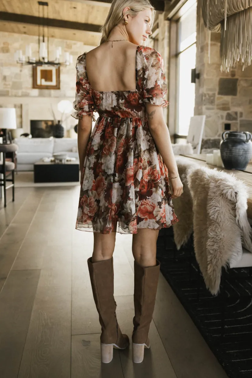 Dresses | Mini Dresses>Bohme Jackee Floral Mini Dress