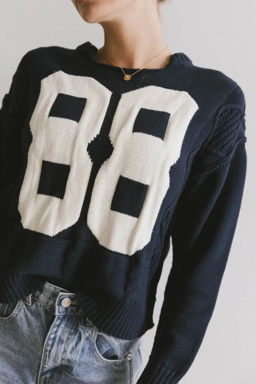 Tops | Sweaters>Bohme Jersey Cable Knit Sweater