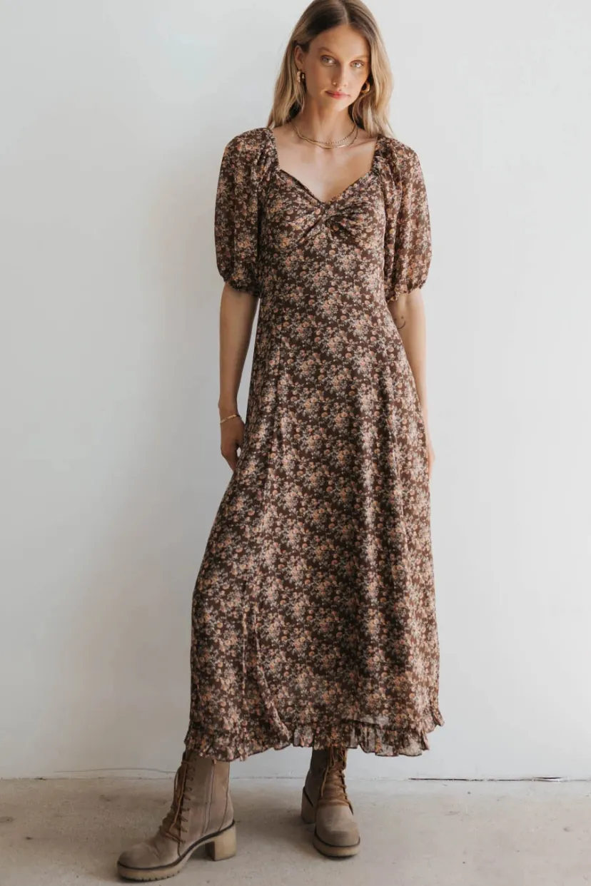 Dresses | Maxi Dresses>Bohme Jordana Floral Maxi Dress