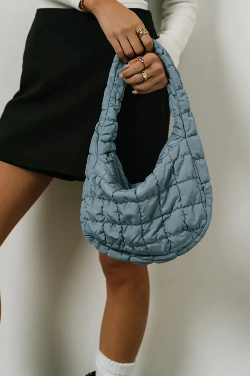 Bags>Bohme Julia Quilted Bag in Blue