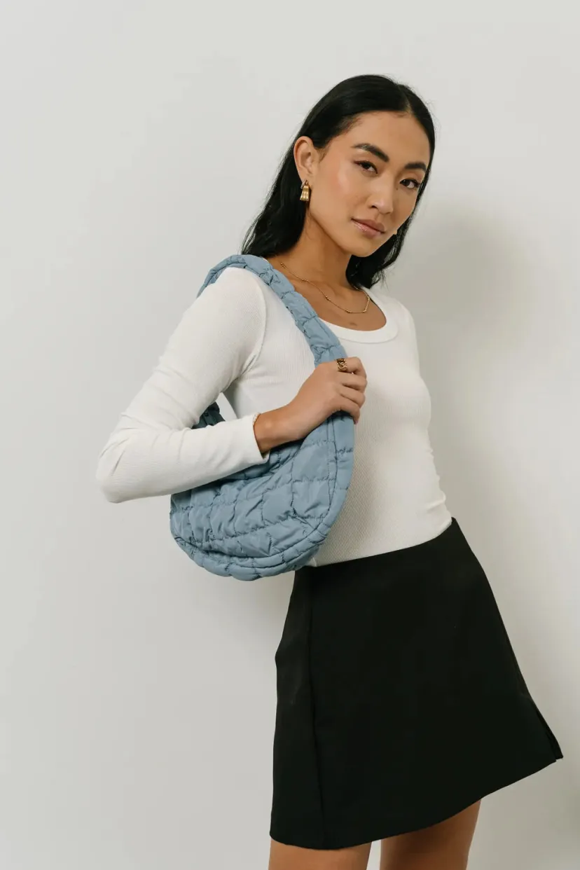 Bags>Bohme Julia Quilted Bag in Blue