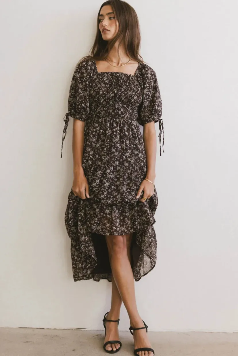 Dresses | Midi Dresses>Bohme Juna Floral Midi Dress