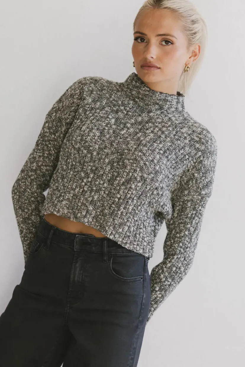 Tops | Sweaters>Bohme Kacee Knitted Sweater in Black