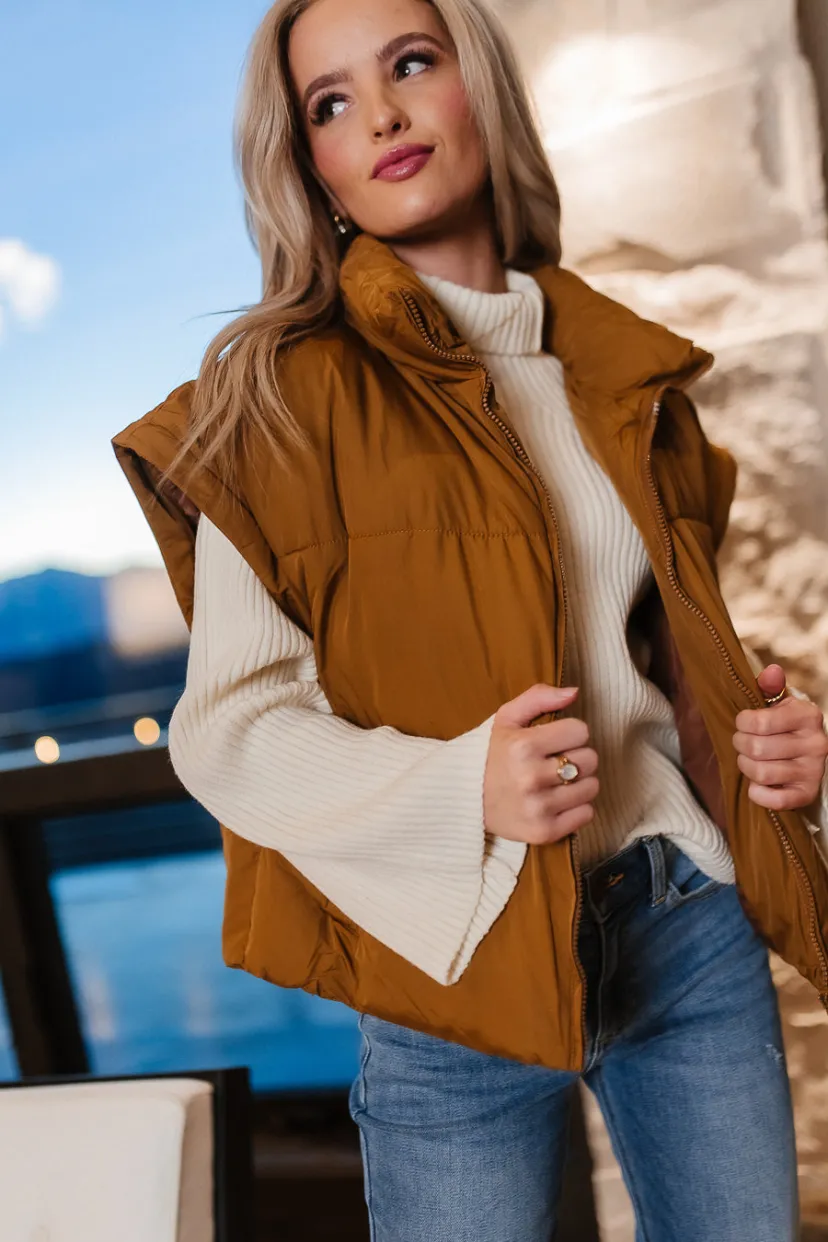 Jackets | Vests>Bohme Kai Detachable Sleeve Jacket in Brown