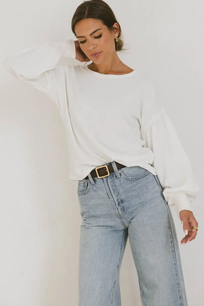 Tops>Bohme Kaori Top in White