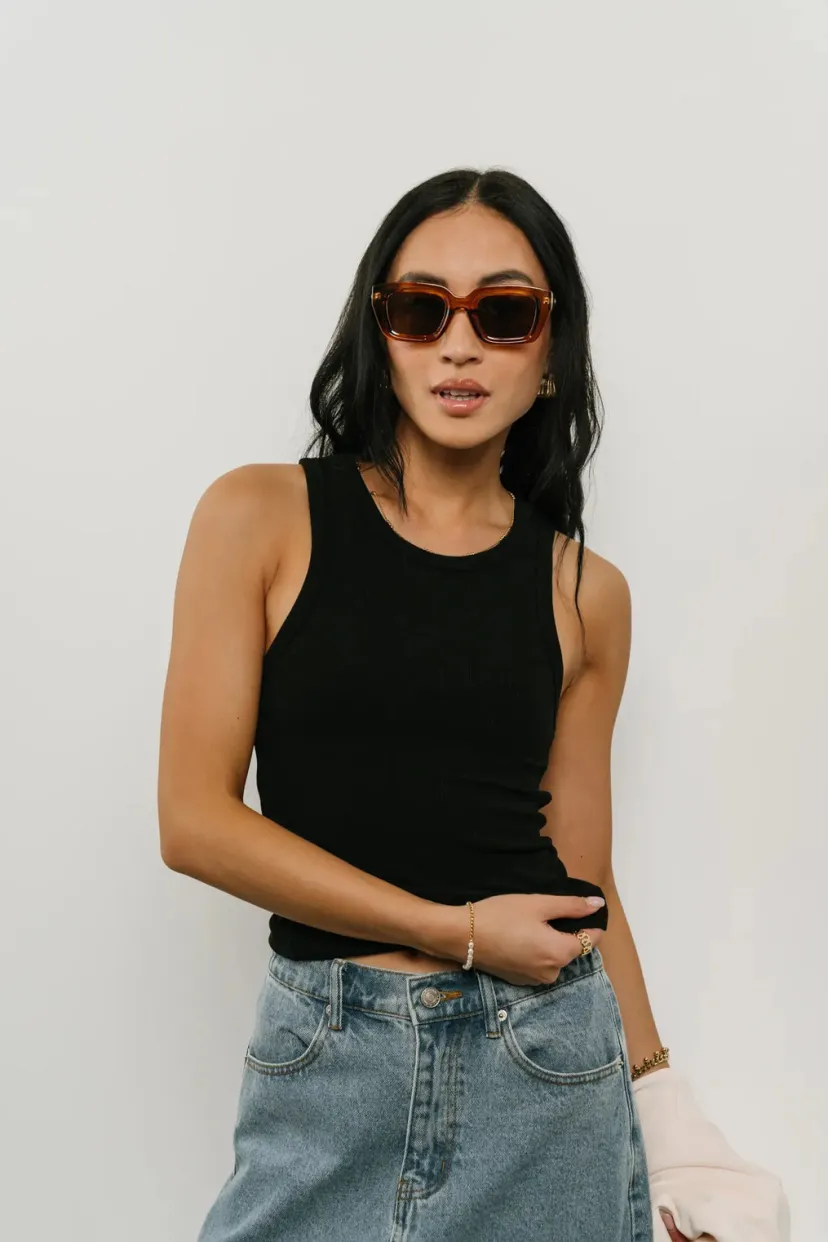 Tops | Tees & Tanks>Bohme Kendall Tank in Black