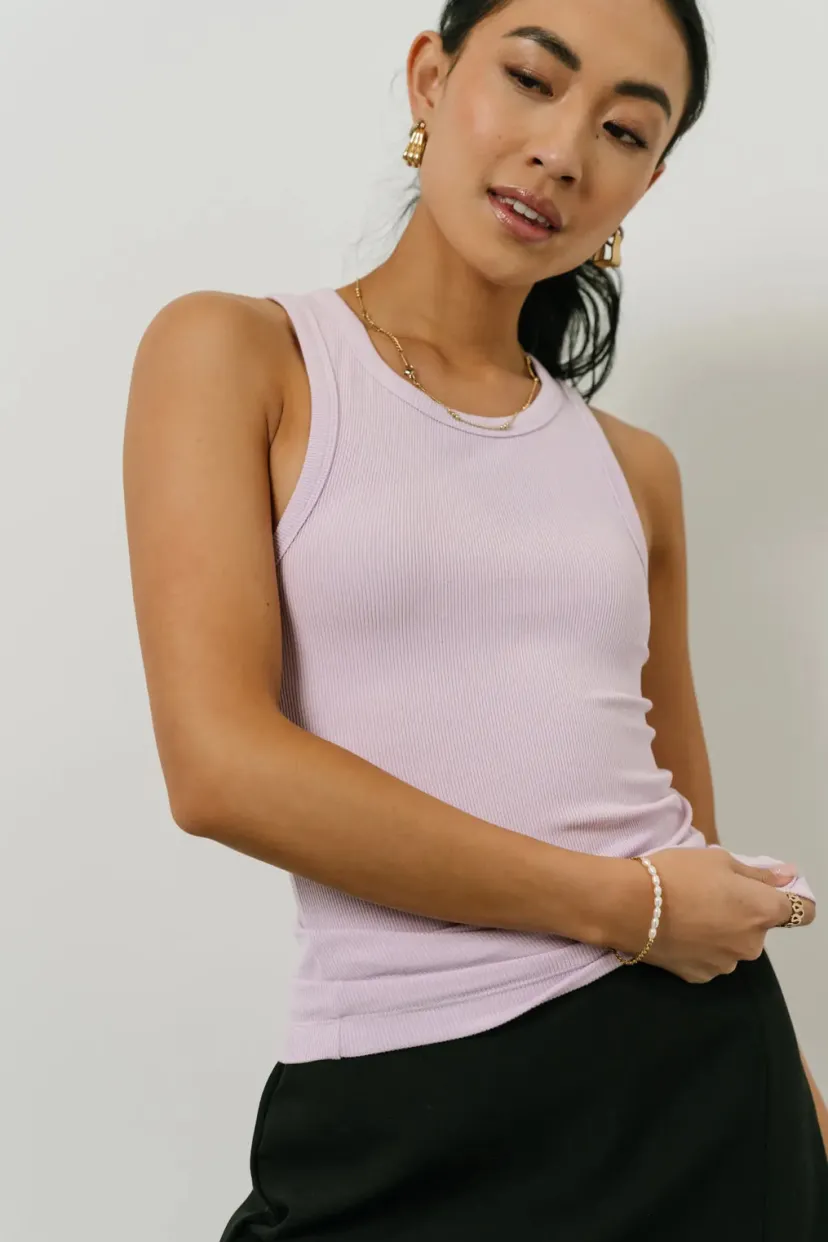 Tops | Tees & Tanks>Bohme Kendall Tank in - FINAL SALE Lavender