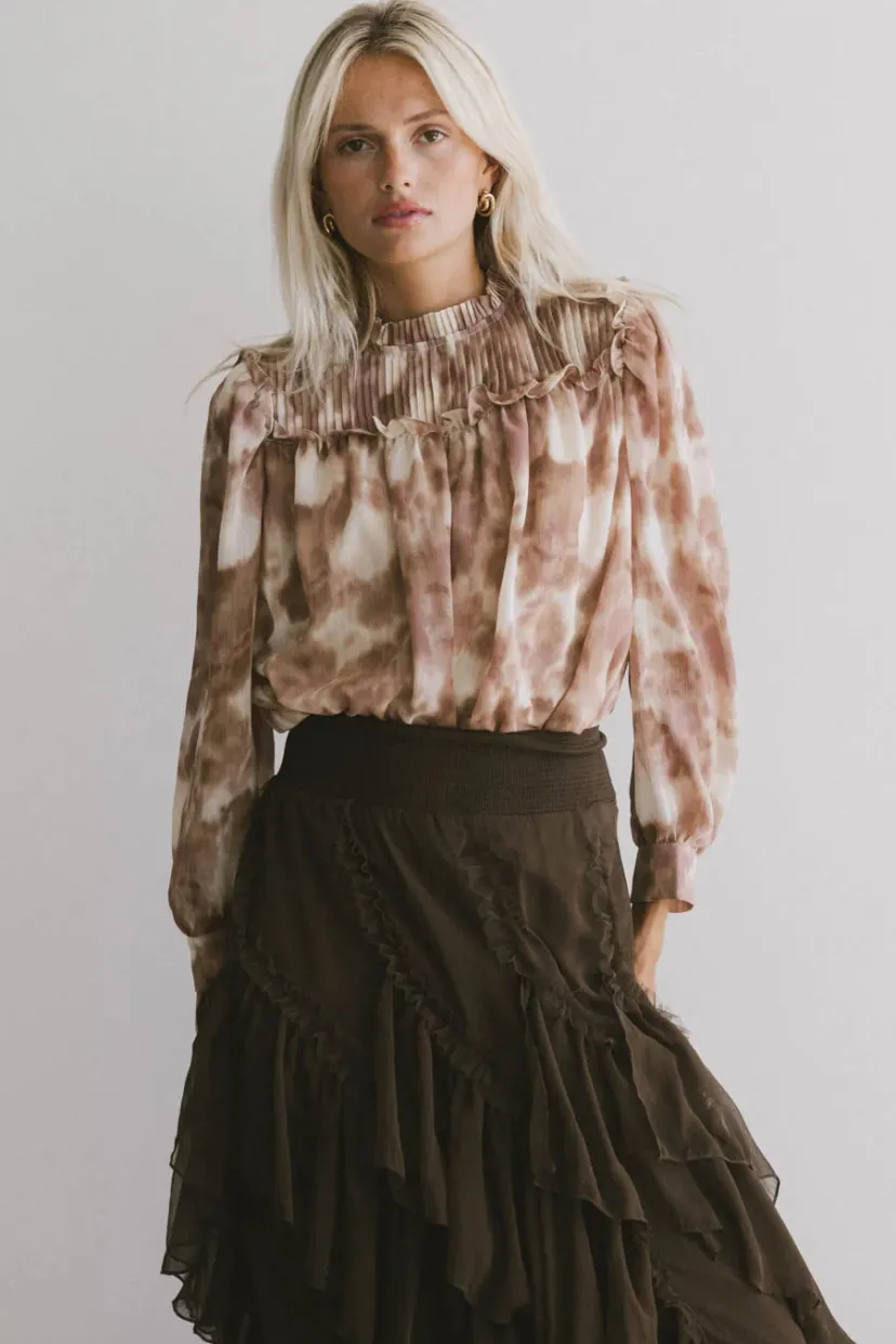 Tops | Blouses>Bohme Kennedy Pleated Blouse